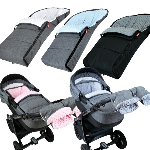 Babylux fußsack minky - fußsack,