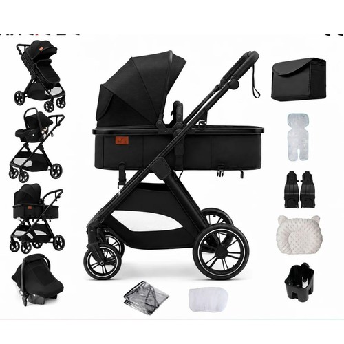1 kinderwagen - 3,